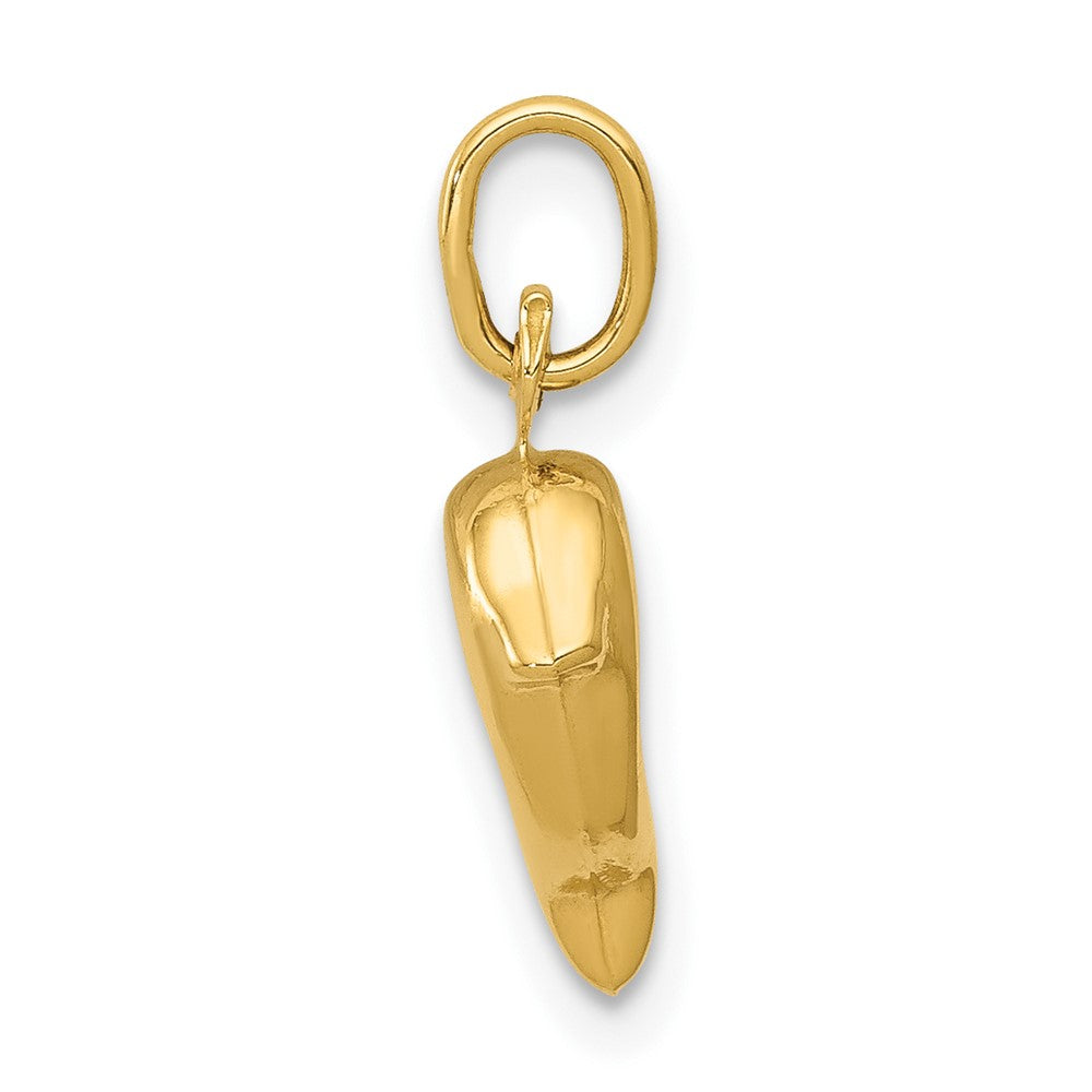 FJC Finejewelers 10 kt Yellow Gold Dolphin Charm 16 x 7 mm