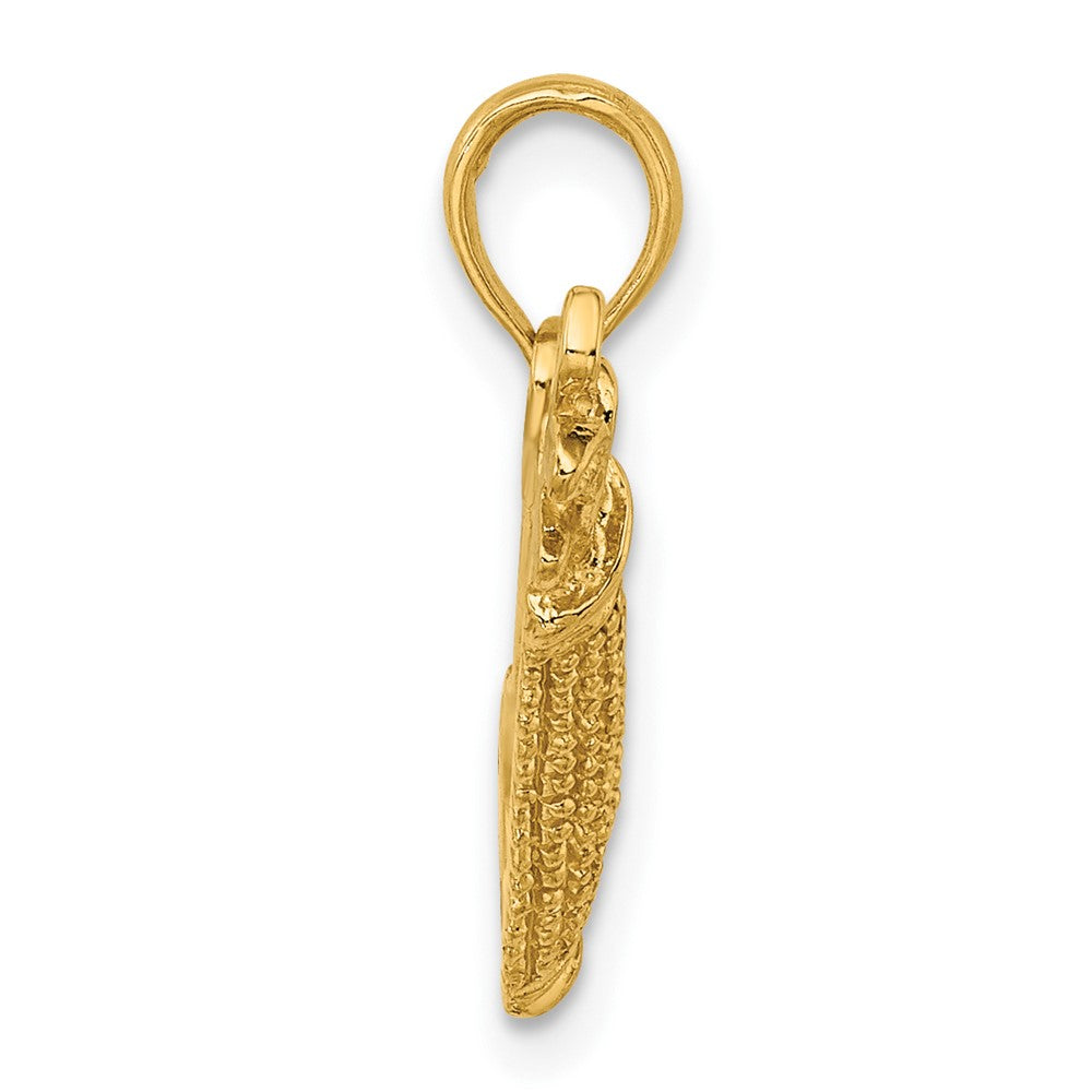 FJC Finejewelers 10 kt Yellow Gold Golf Bag Charm 5 x 22 mm