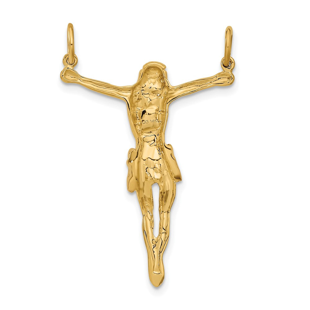 FJC Finejewelers 10 kt Two Tone Gold Two-tone Rose Corpus Charm 38 x 25 mm