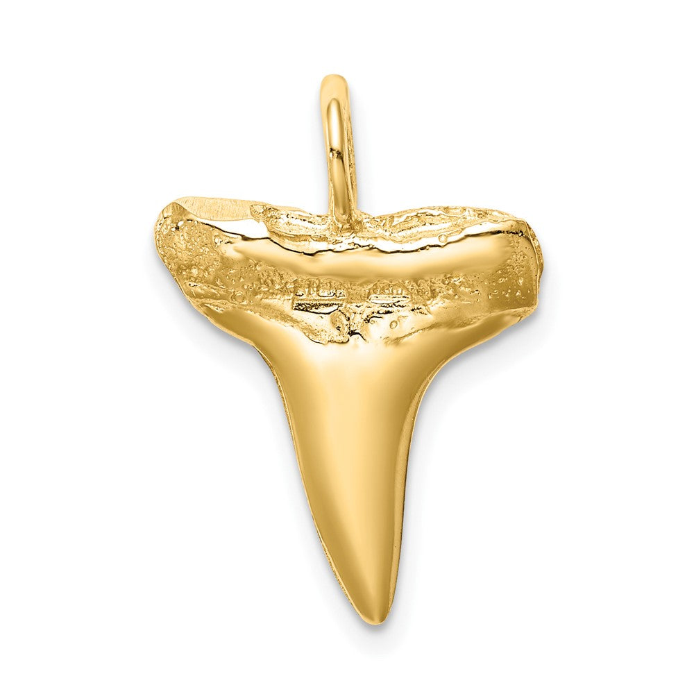 FJC Finejewelers 10 kt Yellow Gold Shark Tooth Charm