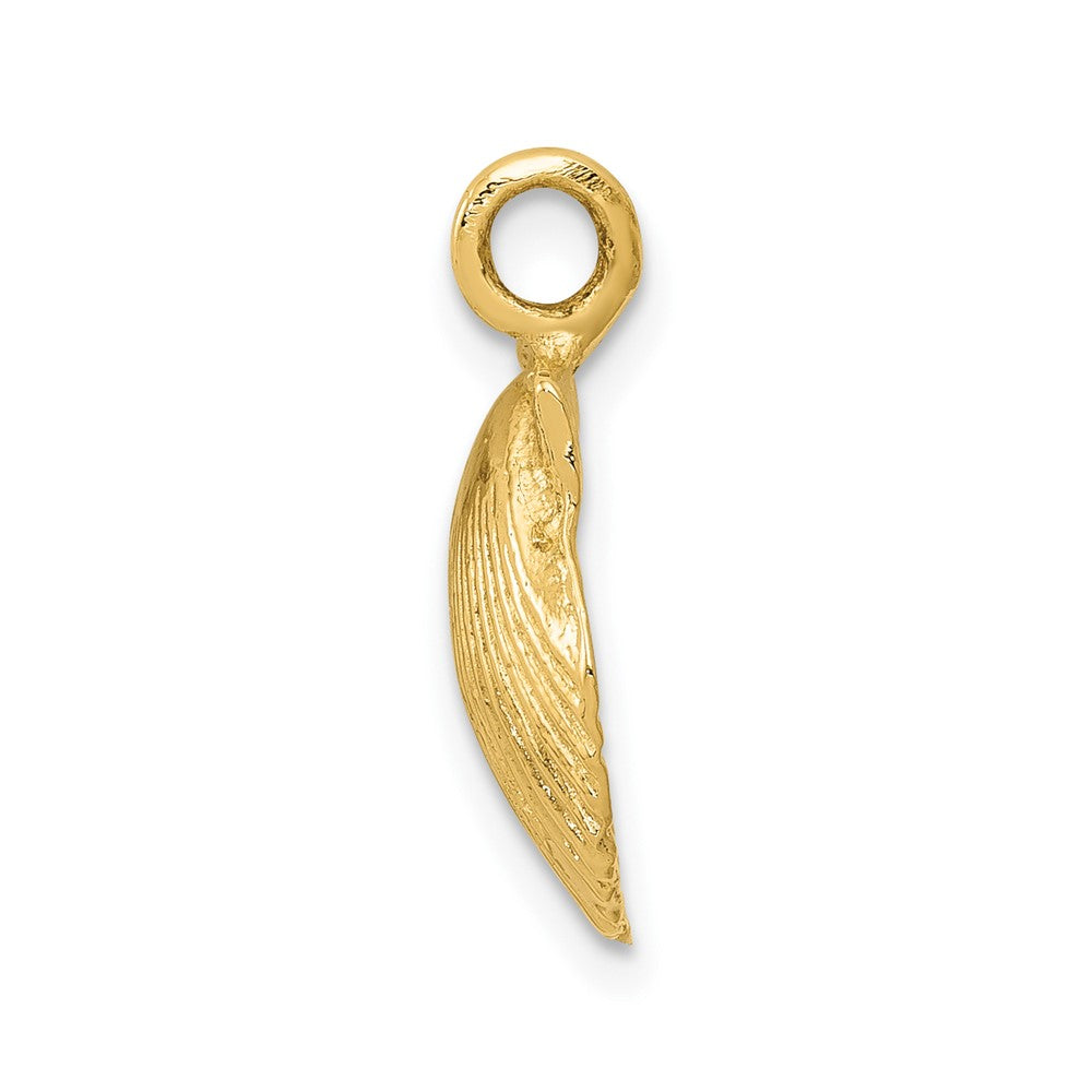 FJC Finejewelers 10 kt Yellow Gold Seashell Charm 18 x 12 mm