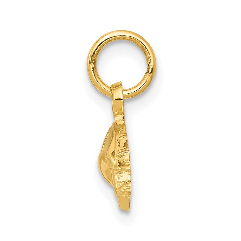FJC Finejewelers 10 kt Yellow Gold Car Charm 15 x 20 mm
