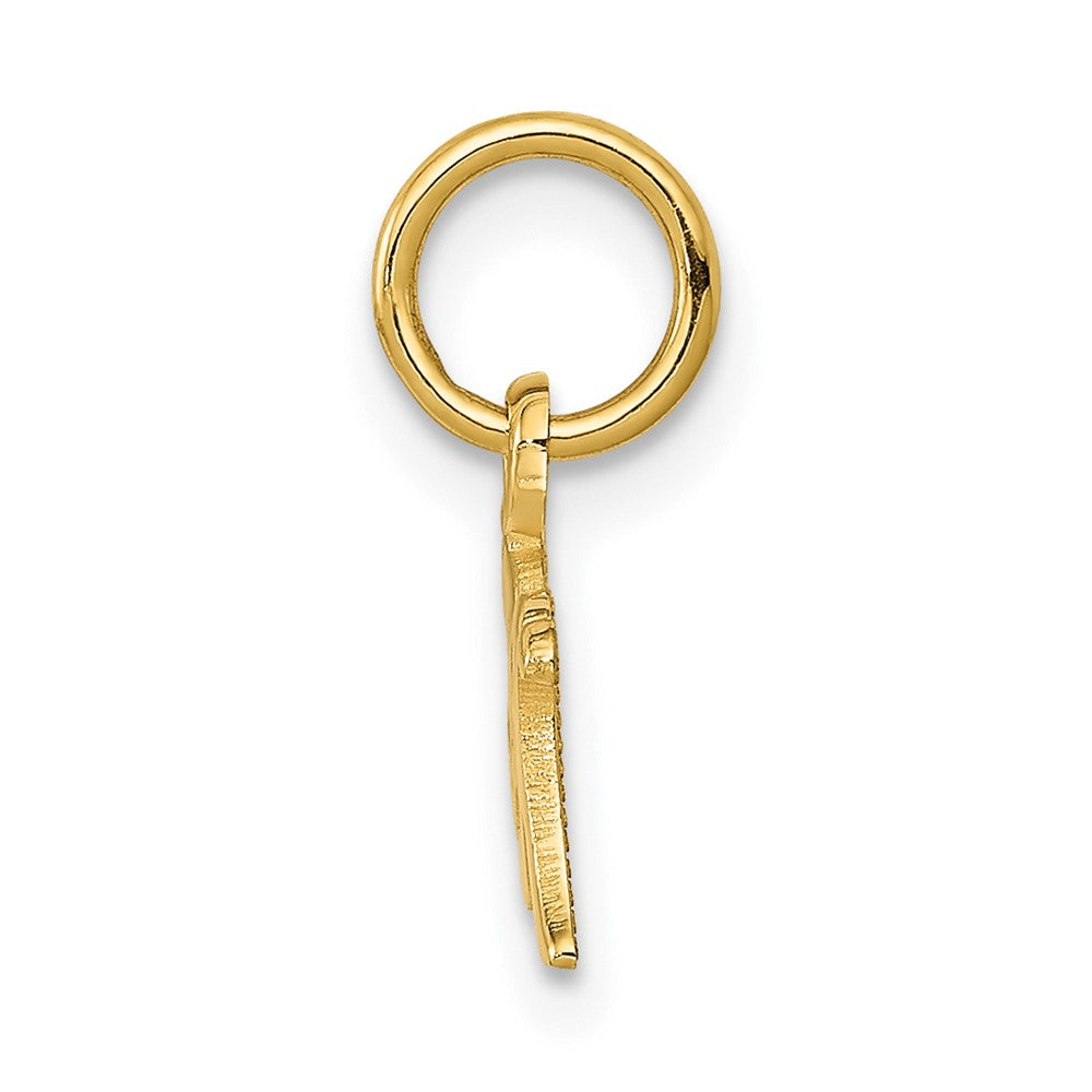 FJC Finejewelers 10 kt Yellow Gold Mom Charm 7 x 19 mm