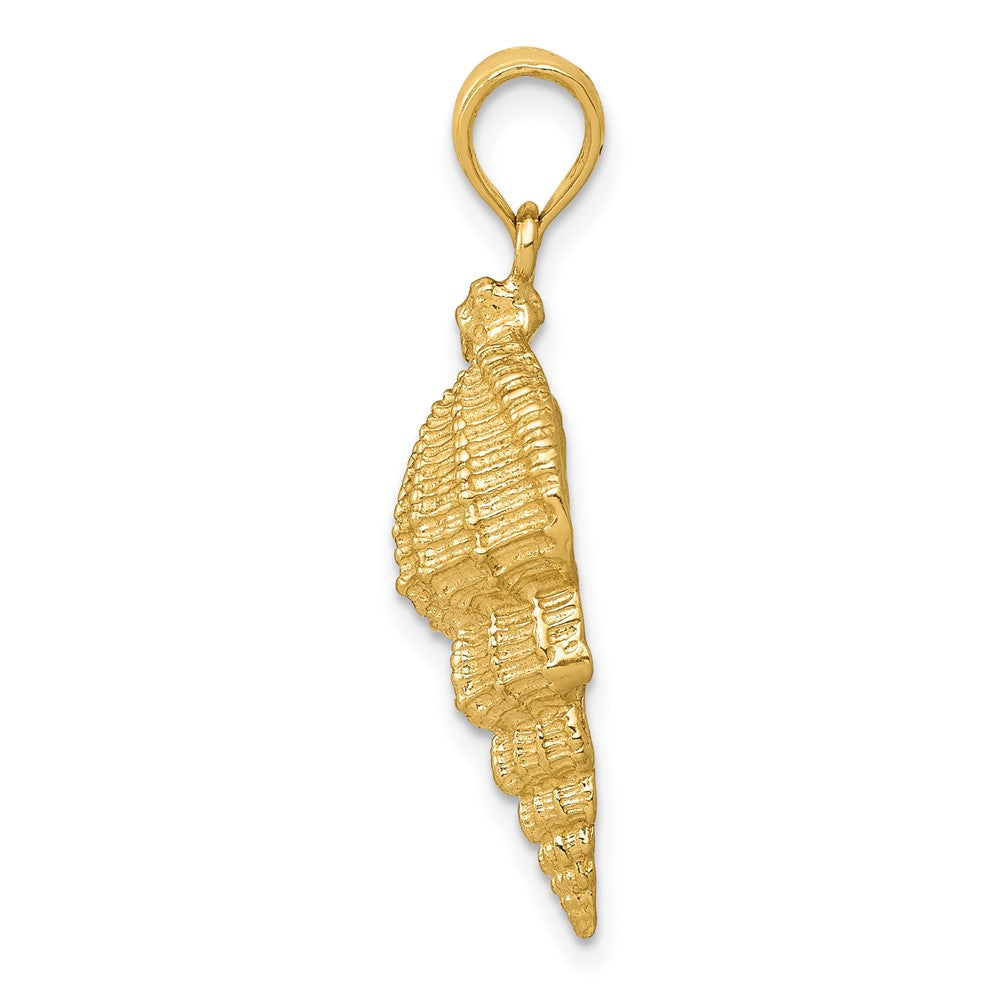 FJC Finejewelers 10 kt Yellow Gold Conch Shell Charm 30 x 11 mm