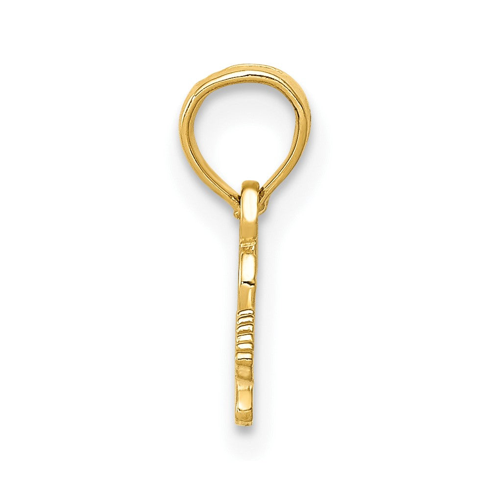 FJC Finejewelers 10 kt Yellow Gold Electric Guitar Charm 9 x 20 mm