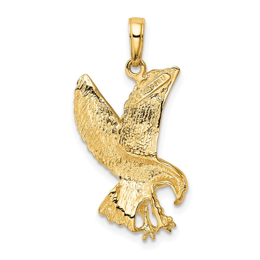 FJC Finejewelers 10 kt Yellow Gold Eagle Charm 25 x 16 mm