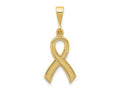 FJC Finejewelers 10 kt Yellow Gold Awareness Charm 30 x 12 mm