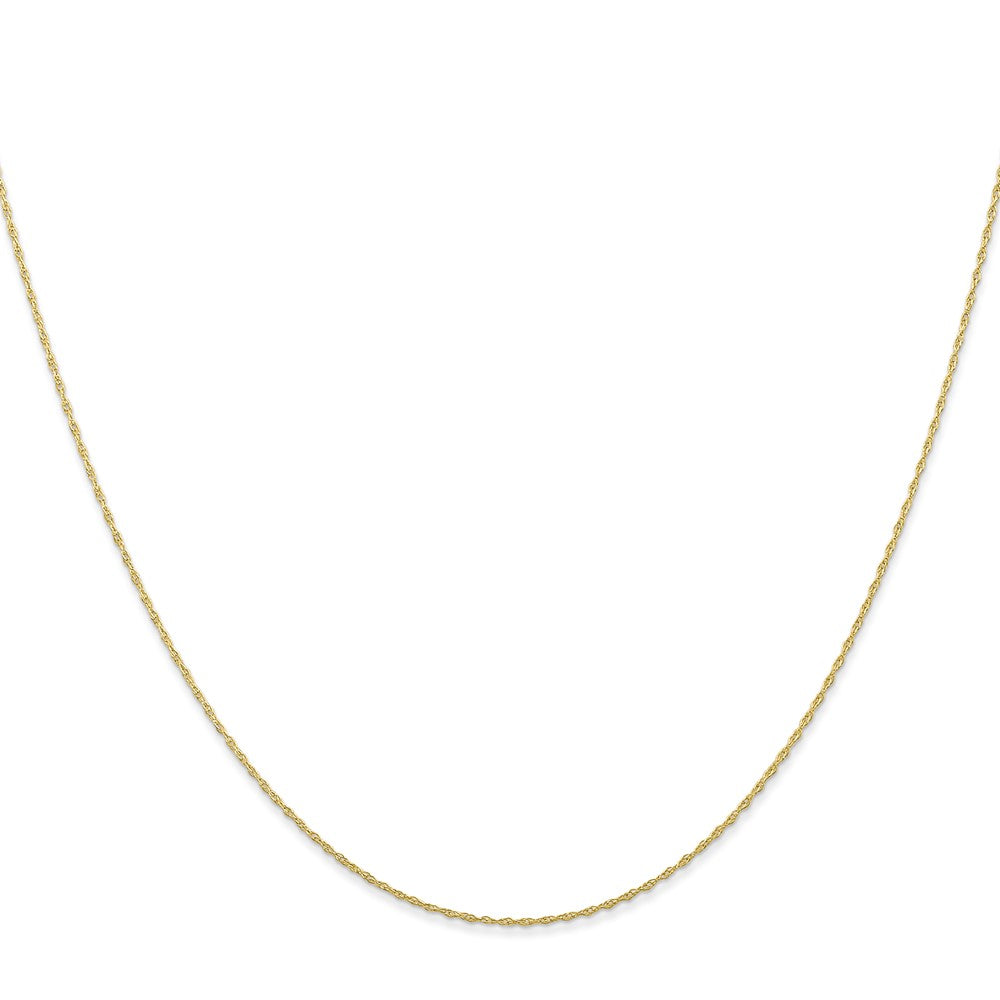 FJC Finejewelers 10 kt Yellow Gold Carded Cable Rope Chain 22 Inches x 0.5 mm