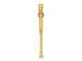 FJC Finejewelers 10 kt Yellow Gold 3-D Weeding Garden Tool Charm 20 x 2 mm