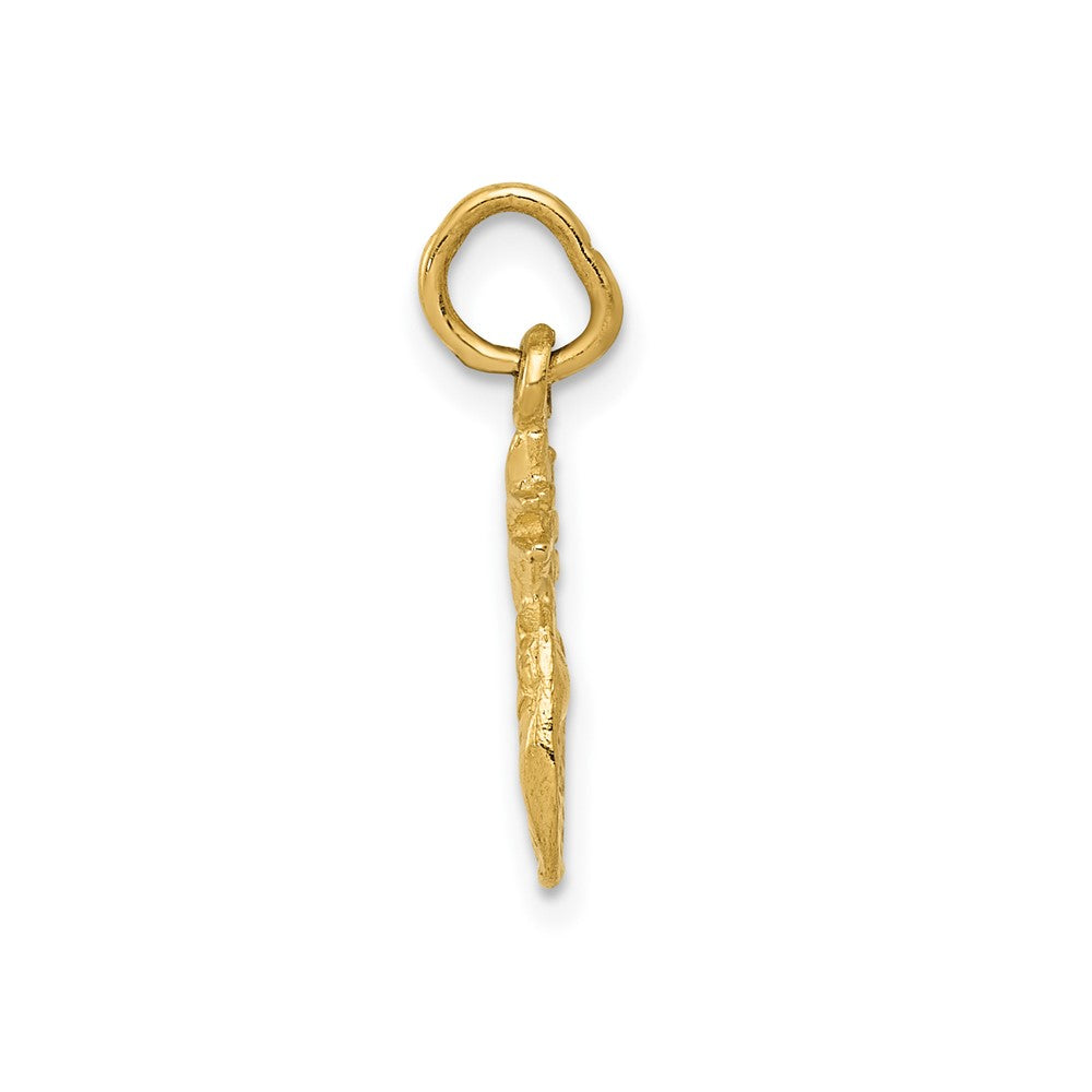 FJC Finejewelers 10 kt Yellow Gold Polished Pineapple Charm