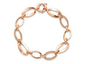 FJC Finejewelers 10 kt Rose Gold Links Polished Link Bracelet 7.5 Inches