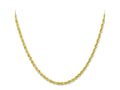 FJC Finejewelers 10 kt Yellow Gold Bright Cut Quadruple Rope Chain 26 Inches x 3 mm