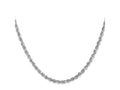 FJC Finejewelers 10 kt White Gold Bright Cut Quadruple Rope Chain 26 Inches x 3.35 mm