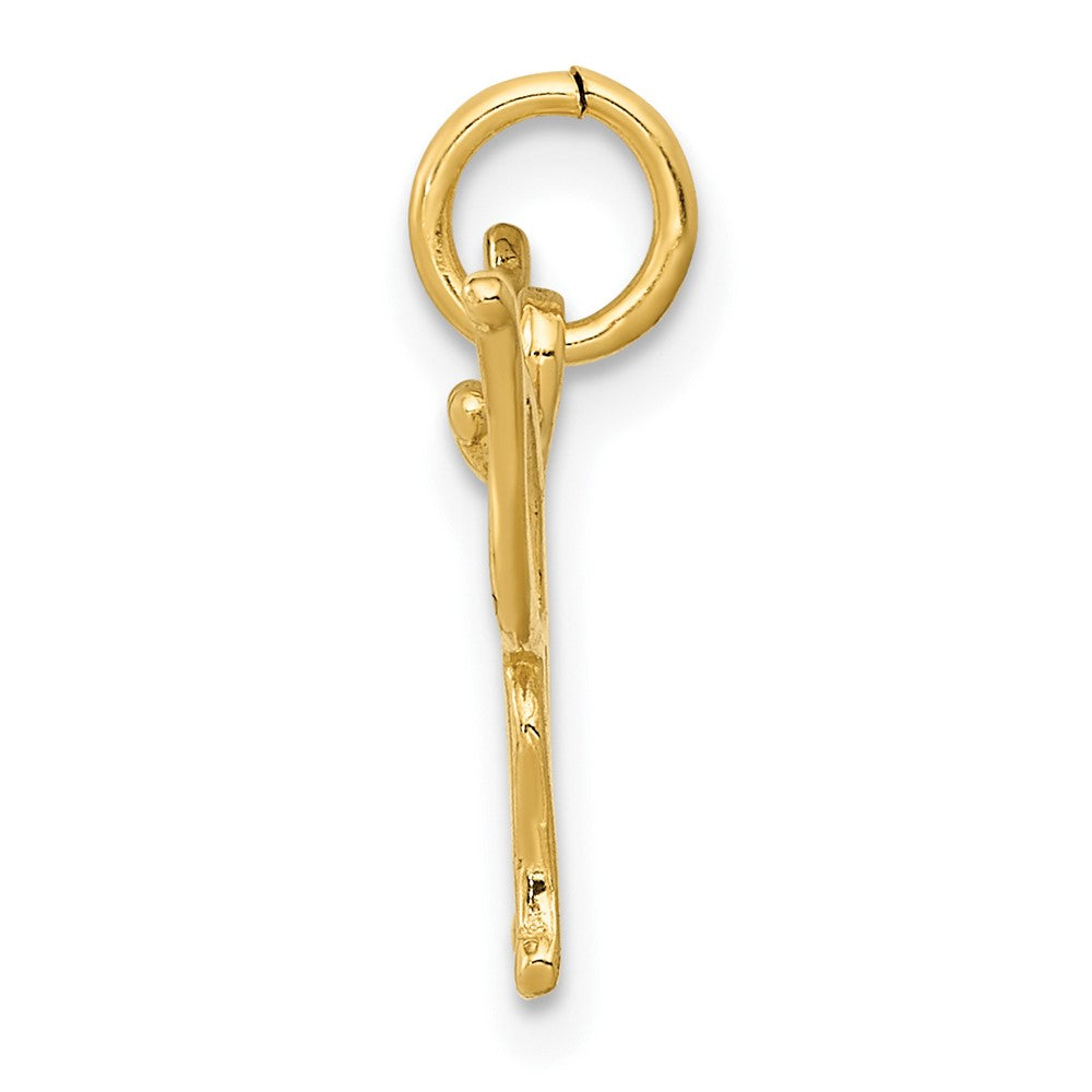 FJC Finejewelers 10 kt Yellow Gold Butterfly Charm 17 x 15 mm