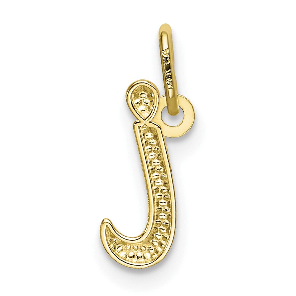 FJC Finejewelers 10 kt Yellow Gold Letter I Initial Charm