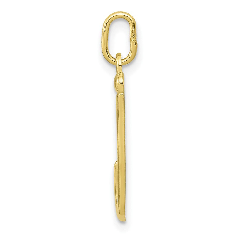 FJC Finejewelers 10 kt Yellow Gold Letter J Initial Charm