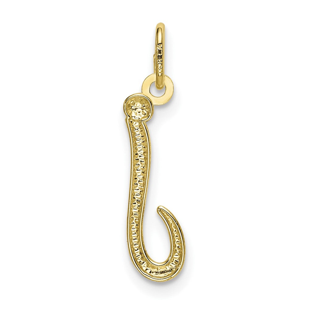FJC Finejewelers 10 kt Yellow Gold Letter J Initial Charm