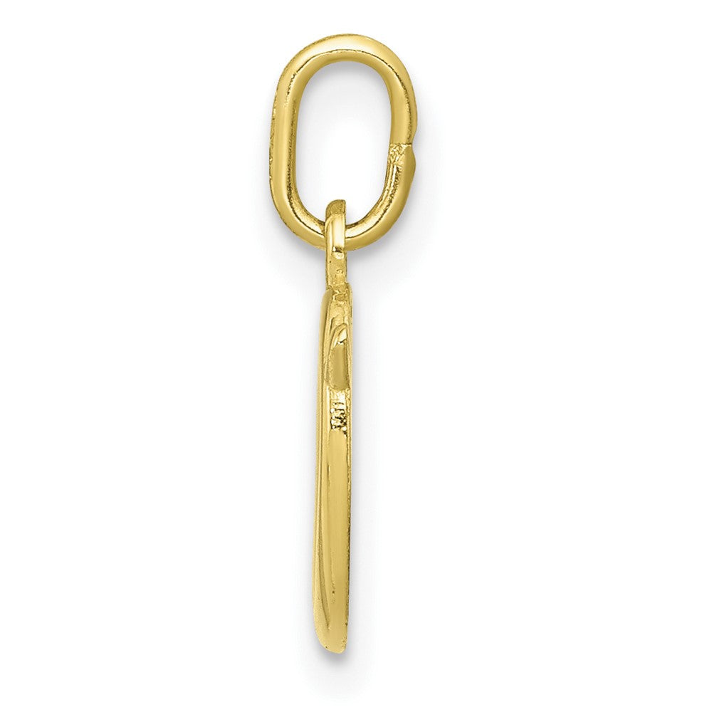 FJC Finejewelers 10 kt Yellow Gold Letter O Initial Charm