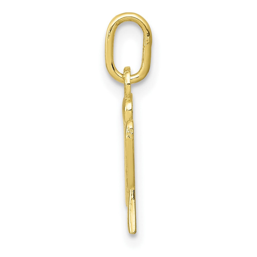FJC Finejewelers 10 kt Yellow Gold Letter U Initial Charm