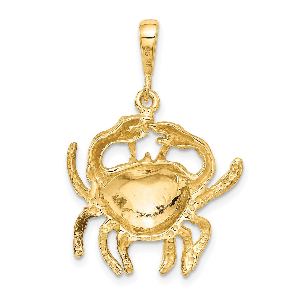 FJC Finejewelers 10 kt Yellow Gold Cancer Zodiac Charm 35 x 25 mm