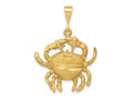 FJC Finejewelers 10 kt Yellow Gold Cancer Zodiac Charm 35 x 25 mm