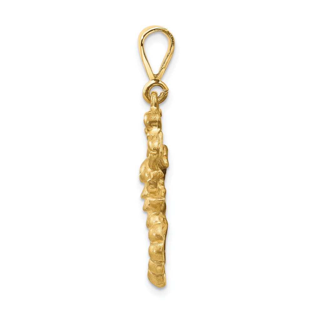FJC Finejewelers 10 kt Yellow Gold Scorpio Zodiac Charm 35 x 20 mm