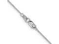 FJC Finejewelers 14 kt White Gold  Bright Cut Cable Chain 18 Inches x 0.9 mm