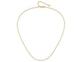 FJC Finejewelers 14 kt Yellow Gold Adjustable Bright Cut Cable Chain 22 Inches x 1.25 mm