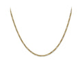FJC Finejewelers 14 kt Yellow Gold 1.8mm Flat Figaro Chain Anklet 9 Inches x 1 mm