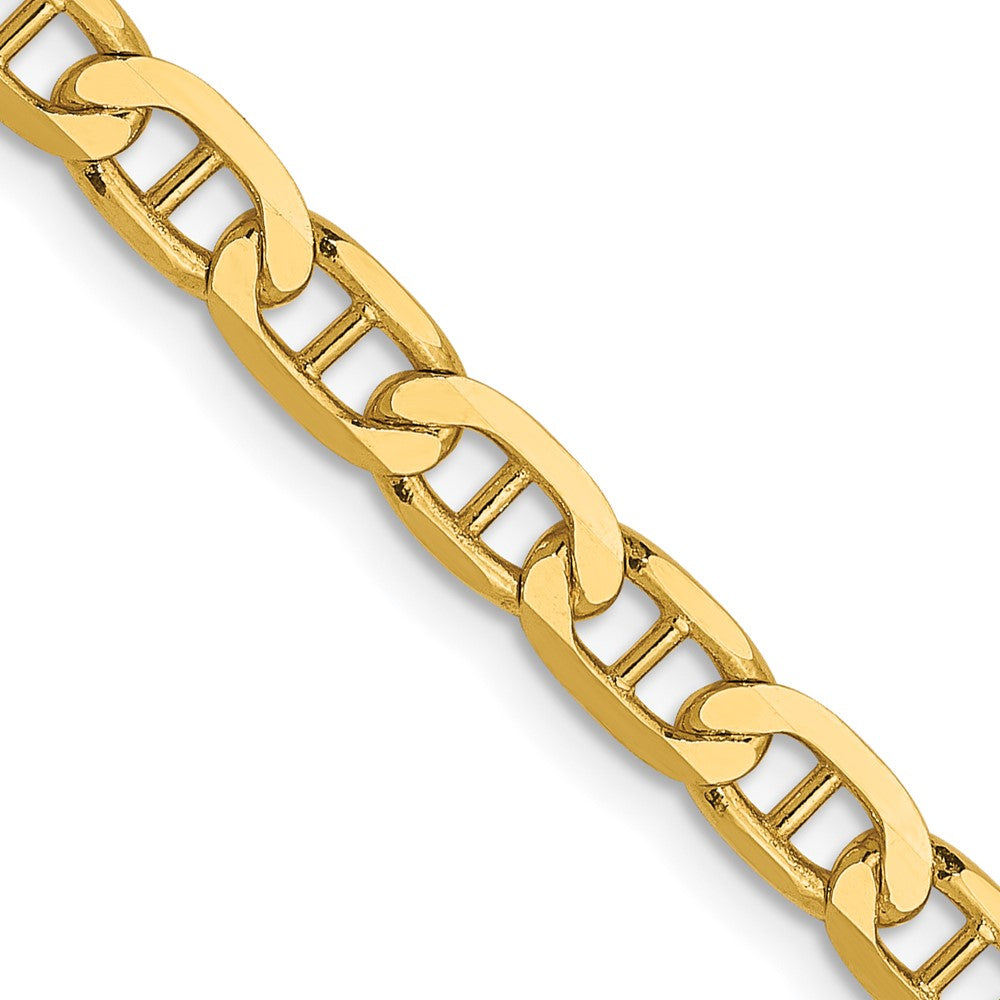 FJC Finejewelers 14 kt Yellow Gold Concave Anchor Chain 20 Inches x 3.75 mm