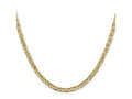 FJC Finejewelers 14 kt Yellow Gold Concave Anchor Chain 20 Inches x 3.75 mm