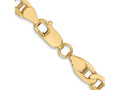 FJC Finejewelers 14 kt Yellow Gold Concave Anchor Chain Bracelet 9 Inches x 6.25 mm