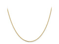 FJC Finejewelers 14 kt Yellow Gold Bright Cut Cable Chain 16 Inches x 1.4 mm