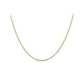 FJC Finejewelers 14 kt Yellow Gold Flat Cable Chain 22 Inches x 1.1 mm