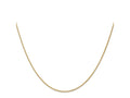 FJC Finejewelers 14 kt Yellow Gold Spiga (Wheat) Chain 22 Inches x 1 mm