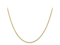 FJC Finejewelers 14 kt Yellow Gold Sparkle Singapore Chain 22 Inches x 1 mm