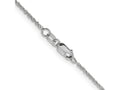 FJC Finejewelers 14 kt White Gold Sparkle Singapore Chain 24 Inches x 1.3 mm