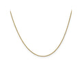 FJC Finejewelers 14 kt Yellow Gold Spiga (Wheat) Chain 22 Inches x 0.8 mm