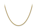FJC Finejewelers 14 kt Yellow Gold Spiga (Wheat) Chain 30 Inches x 2.1 mm