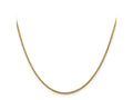 FJC Finejewelers 14 kt Yellow Gold Spiga (Wheat) Chain 22 Inches x 1.5 mm