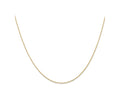 FJC Finejewelers 14 kt Yellow Gold .5 mm Carded Cable Rope Chain 22 Inches x 0.5 mm