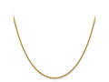 FJC Finejewelers 14 kt Yellow Gold Bright Cut Rolo Chain 18 Inches x 1.5 mm