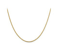 FJC Finejewelers 14 kt Yellow Gold Bright Cut Open Franco Chain 20 Inches x 1.4 mm