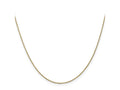 FJC Finejewelers 14 kt Yellow Gold Round Cable Chain 16 Inches x 0.9 mm