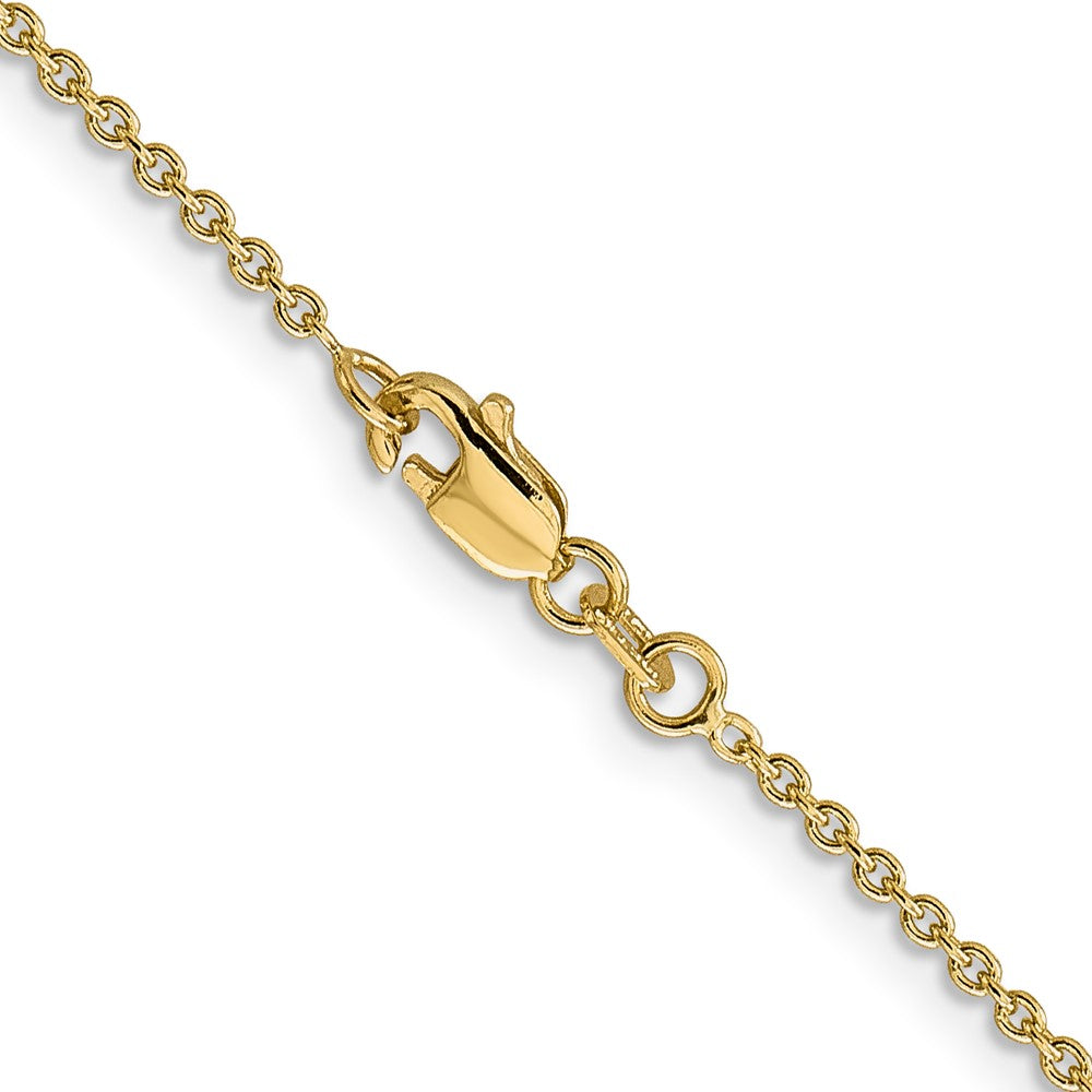 FJC Finejewelers 14 kt Yellow Gold Round Cable Chain 18 Inches x 1.8 mm