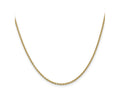 FJC Finejewelers 14 kt Yellow Gold Round Cable Chain 20 Inches x 1.95 mm