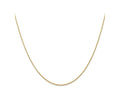 FJC Finejewelers 14 kt Yellow Gold .7 mm Carded Cable Rope Chain 22 Inches x 0.7 mm