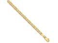 FJC Finejewelers 10 kt Yellow Gold Concave Anchor Chain Bracelet 7 Inches x 3.75 mm