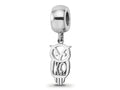 LogoArt 925 Sterling Silver Rhodium Plated Chi Omega Own Charm on Bead