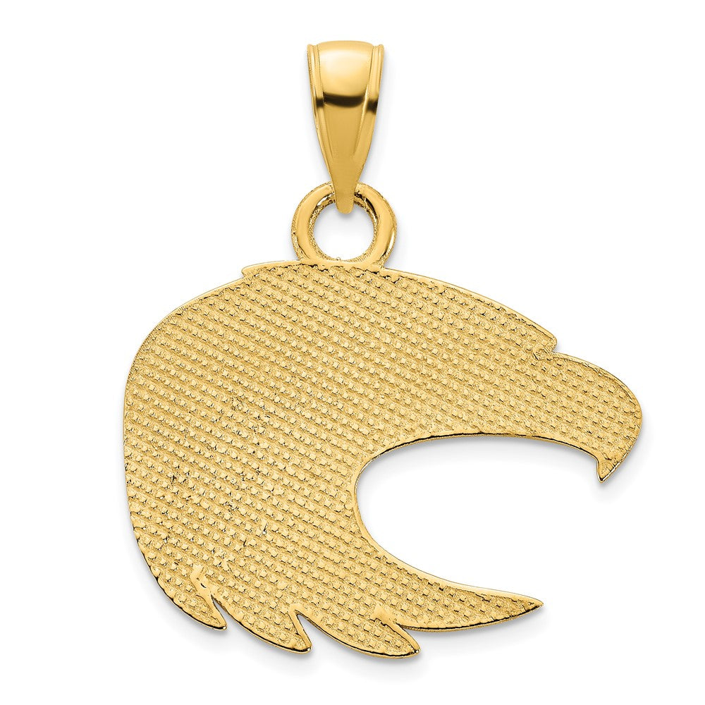 FJC Finejewelers 14 kt Yellow Gold Eagle Charm 22 x 22 mm